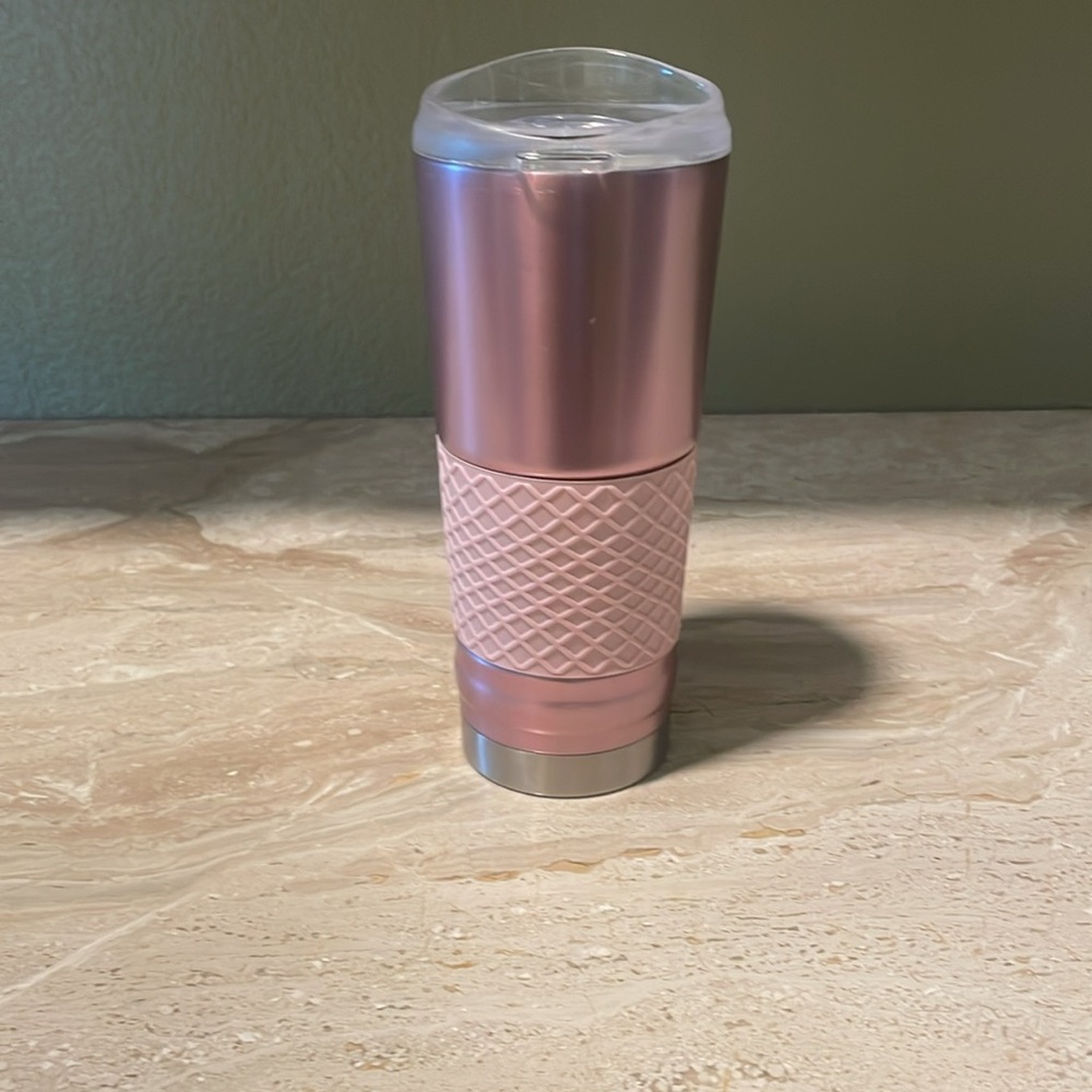 Vegas Golden Knights Rose Gold 24oz Stainless Steel Tumbler W/ Lid - Picture 2 of 6